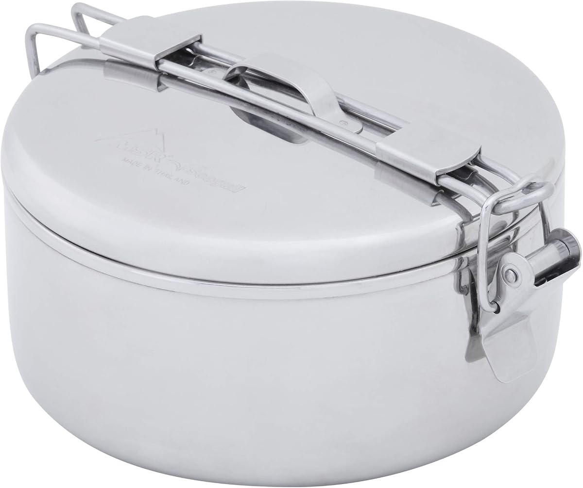Alpine Stainless Steel Stowaway Camping Pot