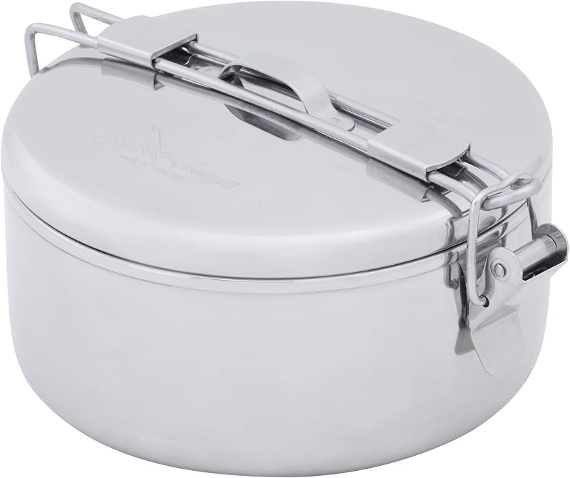 Alpine Stainless Steel Stowaway Camping Pot