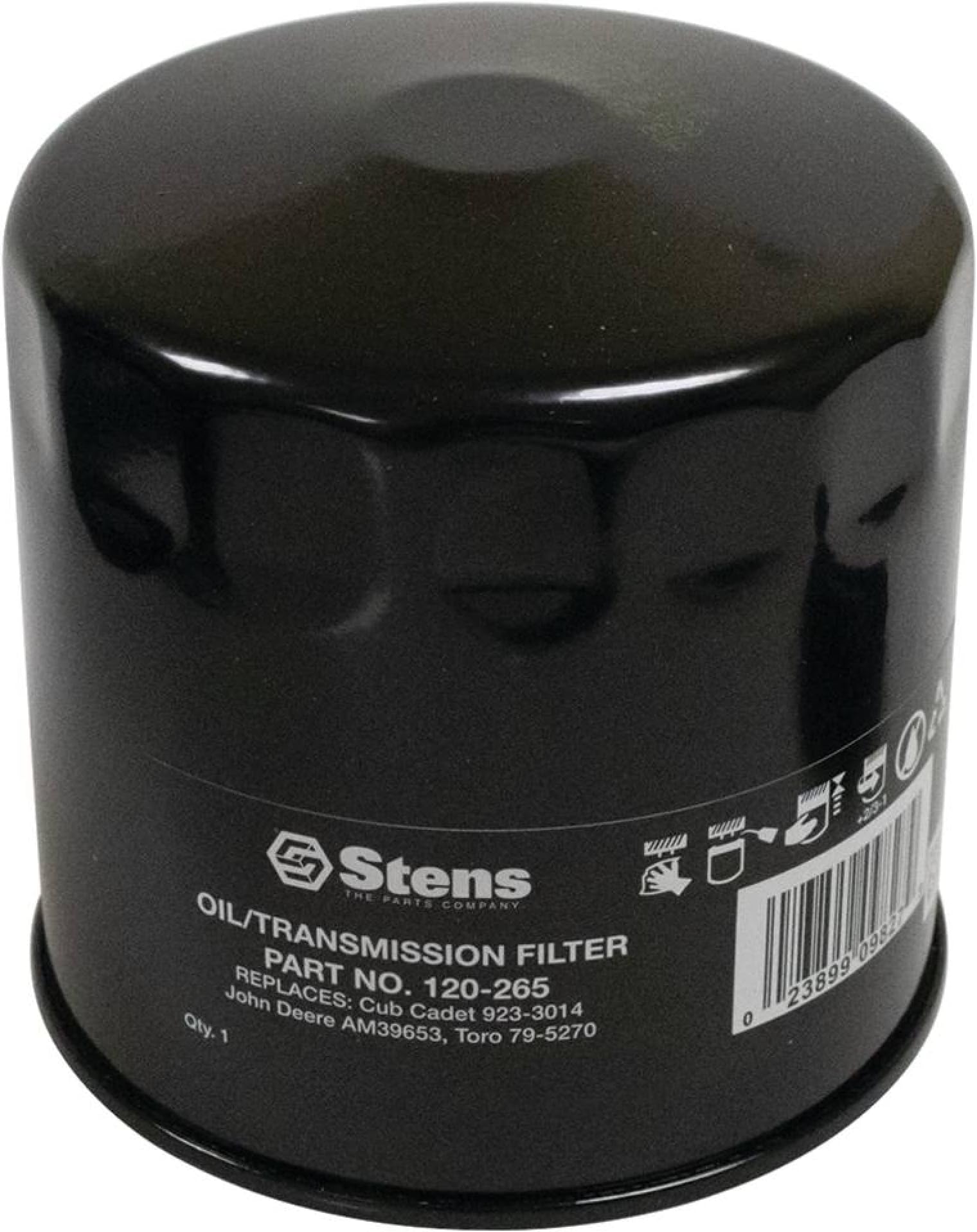 Stens 120-265 Transmission Filter Replaces Toro 79-5270 Cub Cadet 923-3014 Ariens 03192800 Bobcat 48045B John Deere AM39653 Toro 106-5830 Hitachi AM39653 Cub Cadet 723-3014