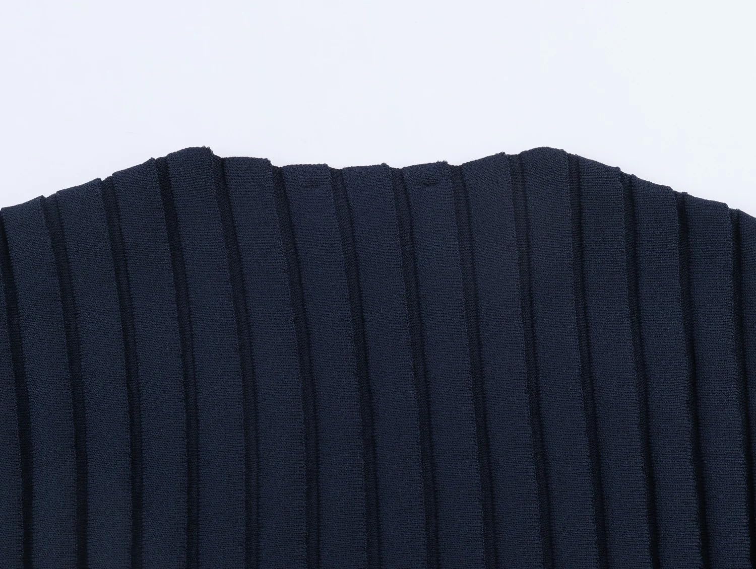 MORISTE Maglia a Maniche a Bolle Donna, Top a Maglia Coste Maniche Corte per Primavera Estate