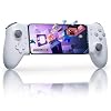 EasySMX M15 Android Mobile Phone Controller Smartphone Controller for iPhone 15 Series with USB C Bluetooth Mobile Phone Controller with Hall Effect Trigger & Joystick Mechanical Buttons White