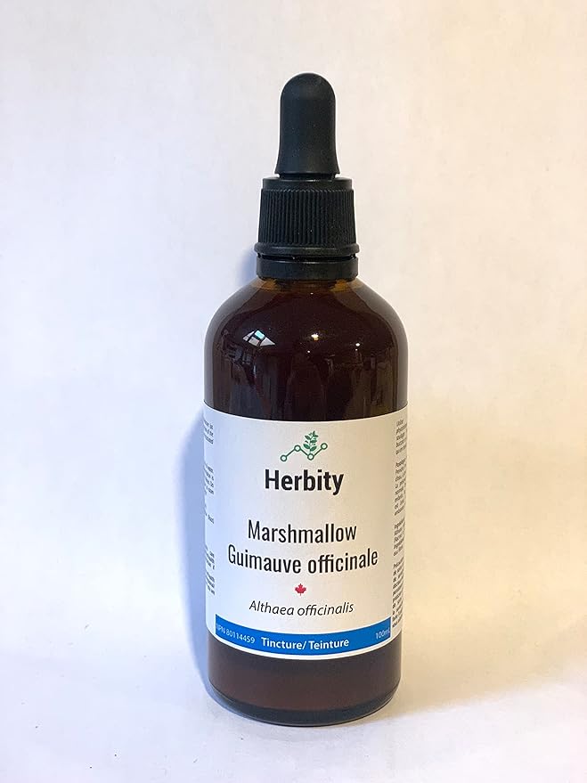 Marshmallow Root Herbal Tincture Liquid Extract, Quality Hand Crafted