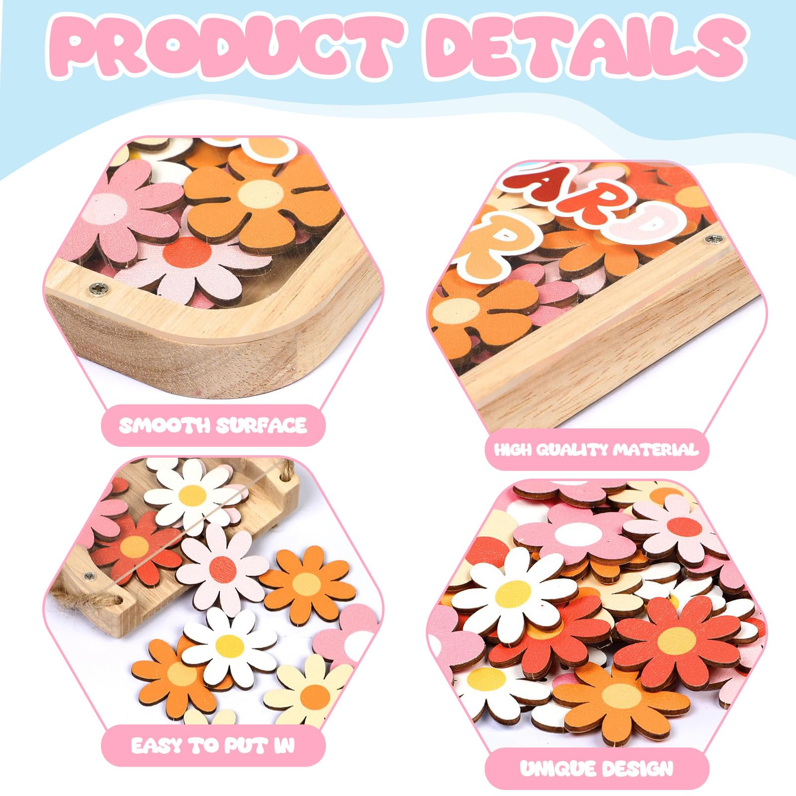 Reward Jar with Tokens for Children – Daisy Flower Reward Behavior Jar ...
