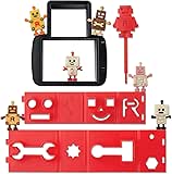 Robo Bread Bento Sandwich Stamping Cutter, Red/Black