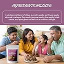 JUST SUDH Winter Special Nature’s Seeds Laddu | Premium Healthy Energy Bites with Mixed Seeds Nuts & Dates | No Added Sugar Traditional Ladoo for Daily Nutrition & Seasonal Snacking - 200 gm gallery image