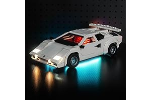 LEGO Lamborghini LED Light Kit -- Luminescent Details for Countach 5000 Quattrovalvole Powerhouse