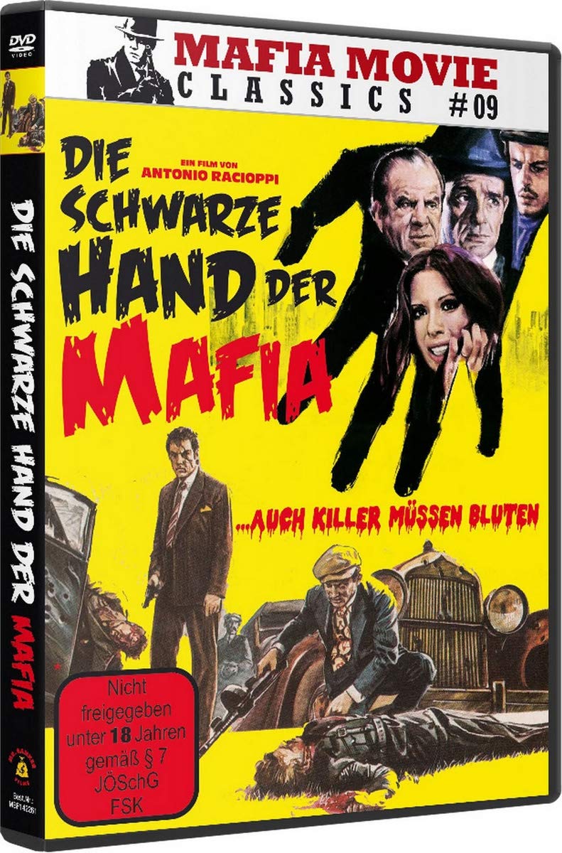 Die schwarze Hand der Mafia DVD Película para Coleccionistas que Buscan Joyas de Culto