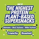Urban Platter Roasted Salted 3-in-1 Soybean, 150g (44% Protein, 17% Fiber, Lightly Salted Green Edamame, Black & White Soybeans, Highest Plant Protein Supersnack) gallery image