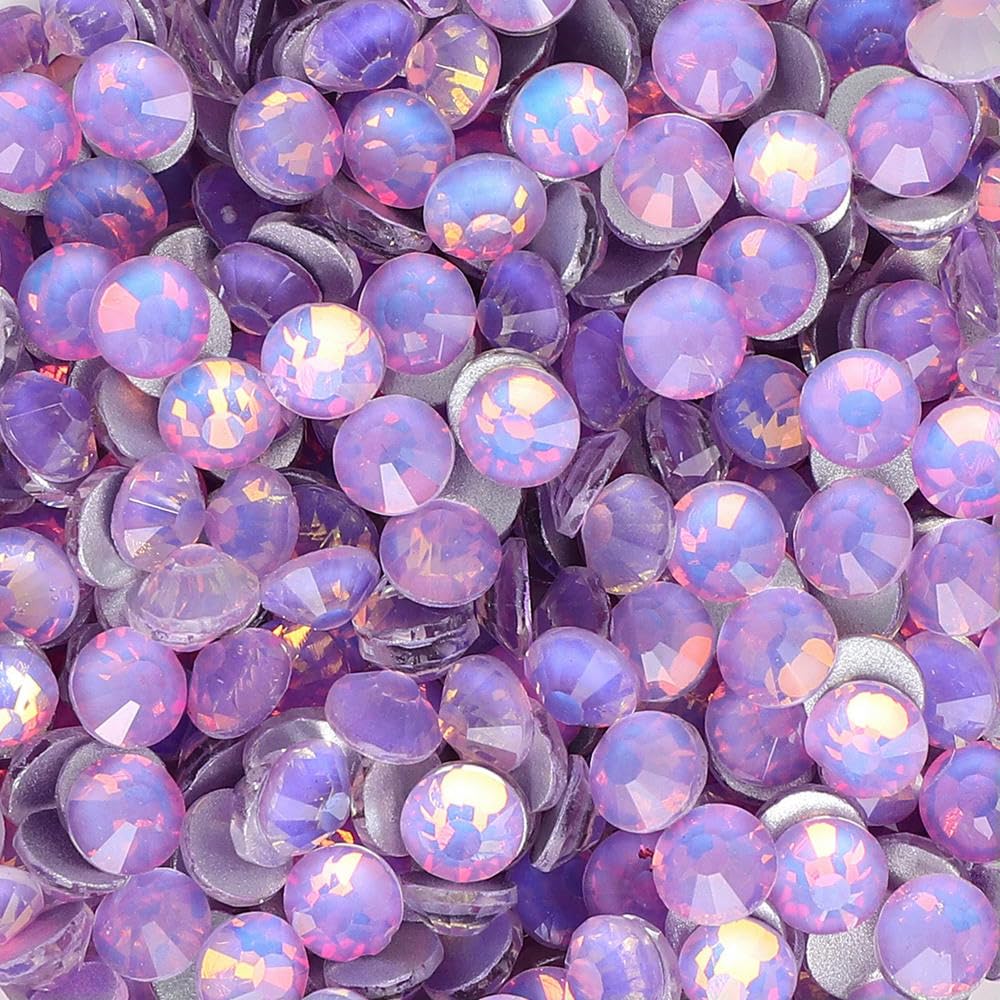 Strass en verre SS3-SS30 pour ongles sans colle thermique évitant d'abîmer le vernis lors de la pose