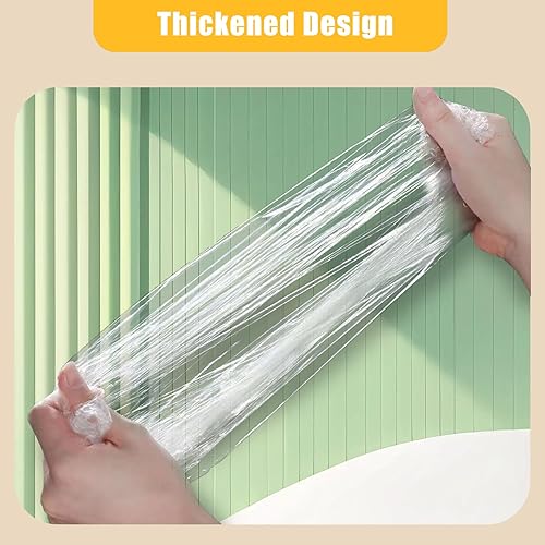 Miniatura 3 de Rhsaae 30 fundas gruesas para polvo para electrodomésticos pequeños, cubierta elástica transparente para polvo, bolsas a prueba de polvo, funda