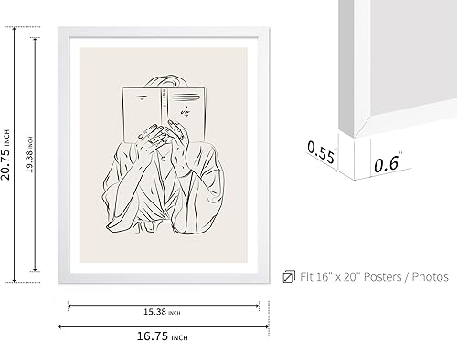 Miniatura 411 de Poster Master Póster de peonías – Estampado de flores retro – Ilustración floral – Ilustración en blanco y negro – Diseño de línea y abstracto –