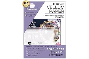 Dowsabel Printable Vellum Paper for Invitations