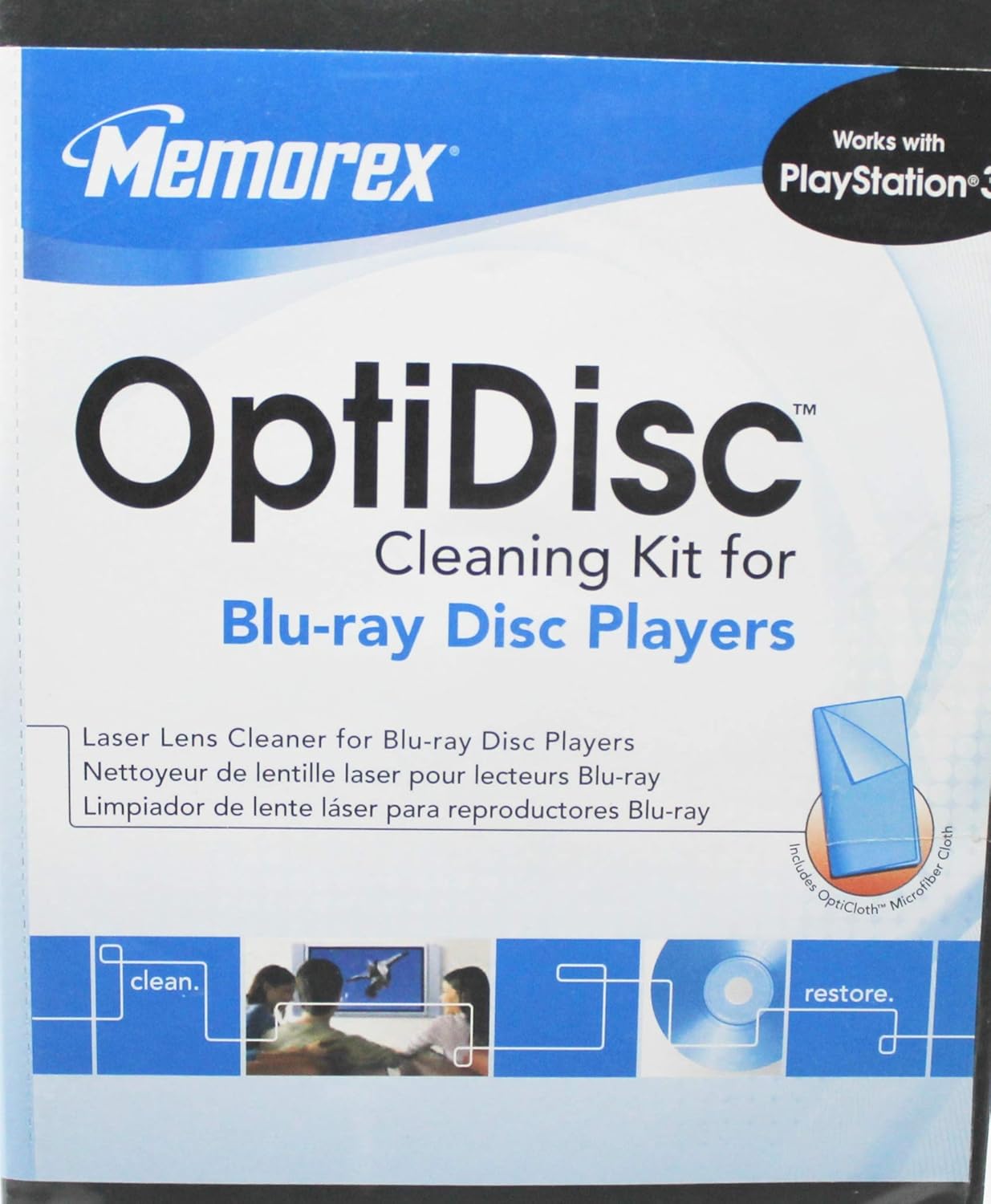 Memorex Bluray Lens Cleaner Electronics