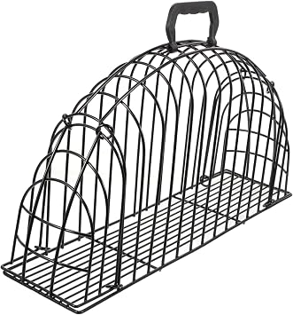 Cat Grooming Cage Portable Scratch Resistant Mesh Bathing Enclosure for Kittens and Cats Lightweight Breathable Design for Easy Bathing and Drying for Home Use