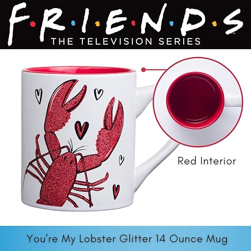 Miniatura 8 de Silver Buffalo Friends Central Perk Logo - Juego de 2 tazas que cambian de color, 20 onzas 14oz We Were On A Coffee Break