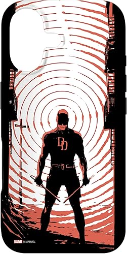 Marvel Daredevil Radar Sense Man Without Fear Variant - Carcasa para iPhone 17
