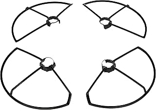Yuneec 4 x Propeller Protection with 12 x Mounting Screws for Typhoon Q500 Series, Black