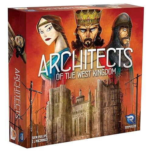 Renegade Game Studios Arquitectos del Reino Oeste Juego para 1-5 Jugadores de 12 años en adelante