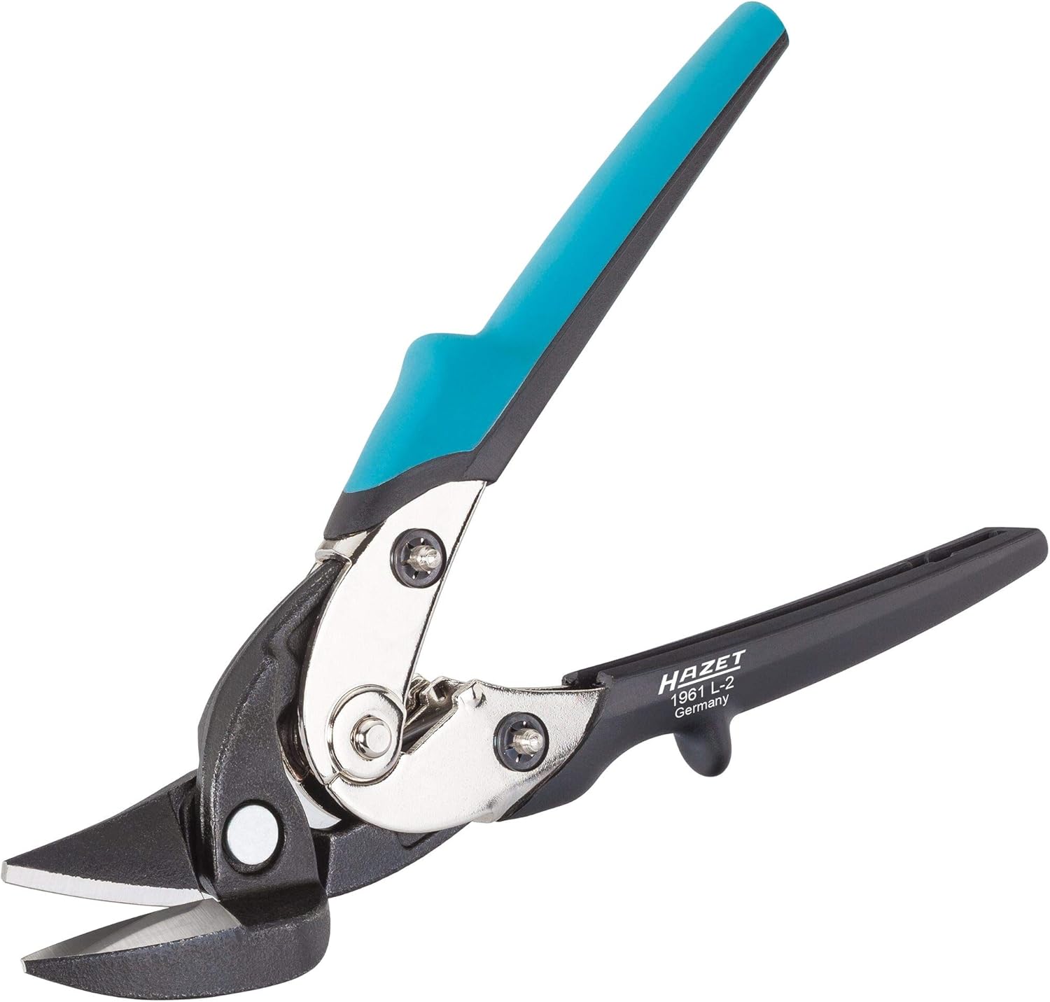 Hazet 1961L-2 Left Cut Offset Sheet Metal Profile Snips, 10.24"
