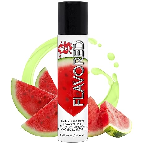 Juicy Watermelon Flavored Wet Water-Based Lubricant: Discreet Lubrication for Ultimate Privacy