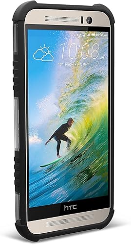 Miniatura 4 de URBAN ARMOR GEAR UAG HTC One M9 Feather-Light Composite Ice Funda militar probada contra caídas