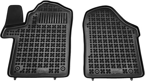 Rezaw-Plast Tapete de goma compatible con Mercedes Benz Metris Van Mats 2014, 2015, 2016, 2017, 2018, 2019, 2020, 2021, 2022, 2023, 2024, para