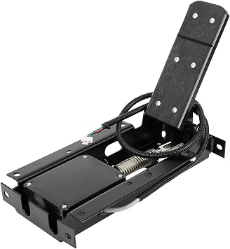 CLUBRALLY Golf Cart Accelerator Pedal Box Assembly for EZGO TXT 2001.5-Up 36V Electric PDS Models Only & MPT-Workhorse 800, Replaces OEM #73333-G05, 73333G05