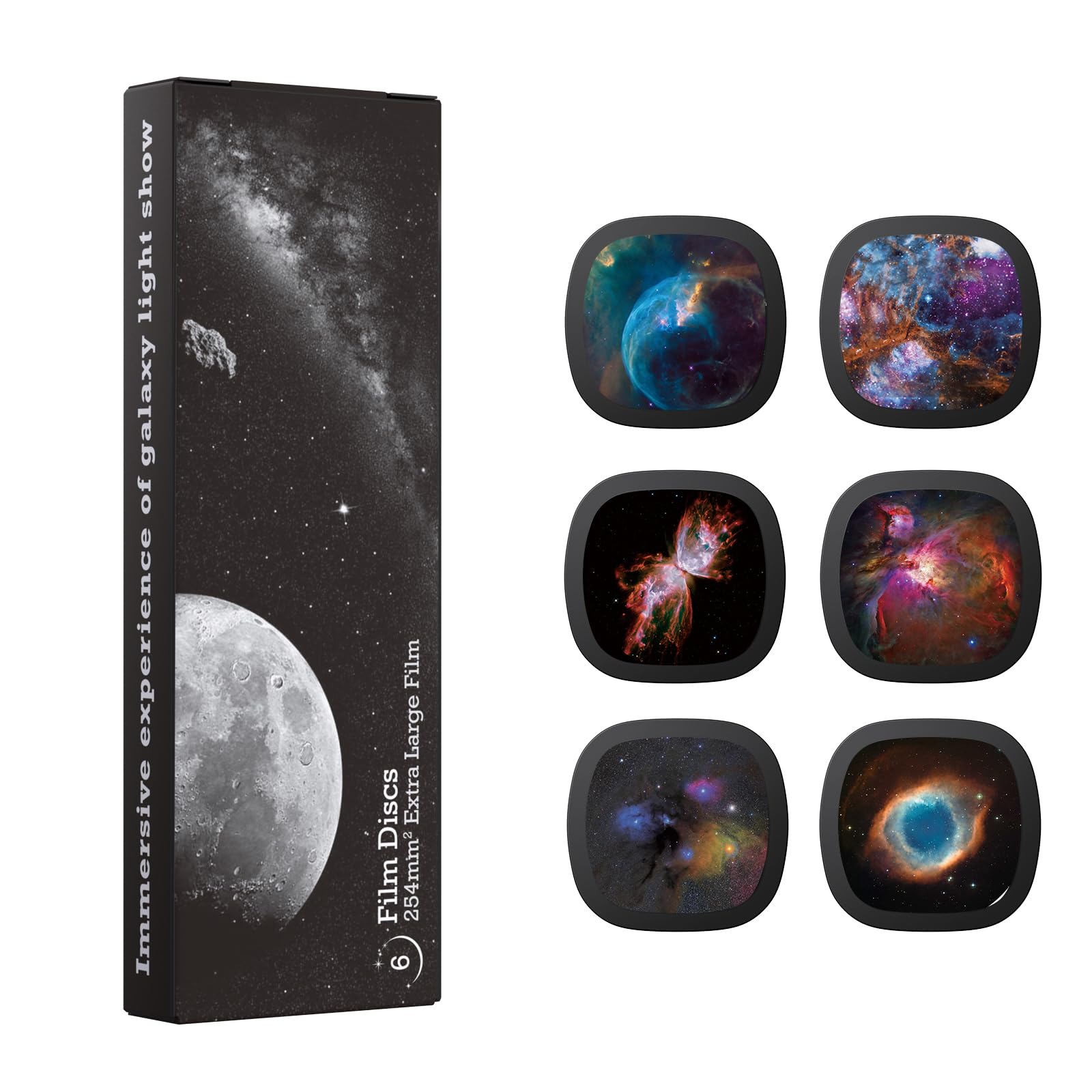 Meteor and Galaxy Projector & 2025 Version 6PCS Disc Set - Nebula A