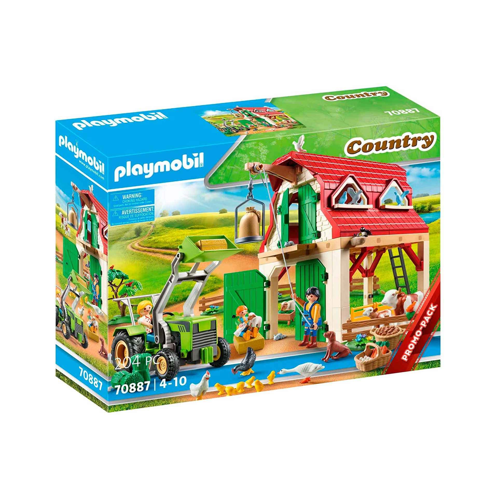 PLAYMOBIL Country 70887 Granja con cría de Animales, Juguete para niños a Partir de 4 años