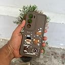 Pikkme Back Cover for Vivo Y29 5G / Vivo Y19s 5G | Cute Fun Cartoon 3D Bear Silicone Full Body Protection Bumper Case (Brown) gallery image