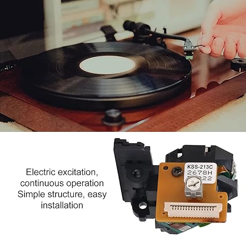 Miniatura 3 de ViaGasaFamido Lente óptica de la captación del reemplazo de la cabeza óptica del solo canal para el reproductor de CD VCD Reparación de piezas de