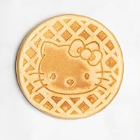 Vista 5 de Uncanny Brands Mini waflera Hello Kitty - Cocina con tu personaje favorito de gatito