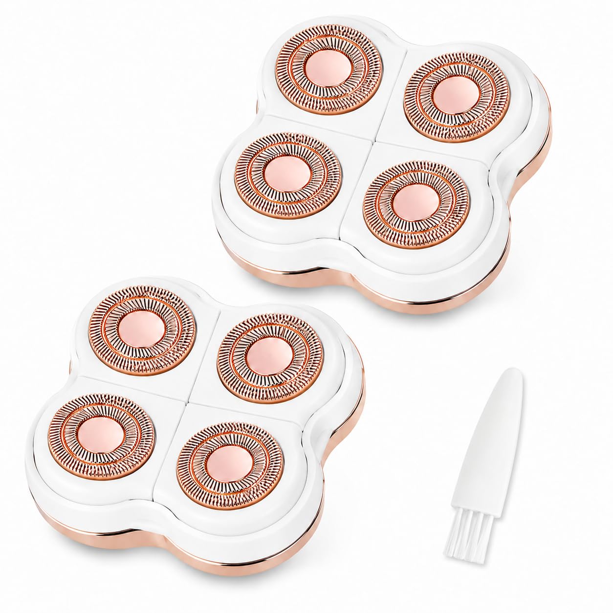 2-Pcs. Women Legs Replacement Heads, Compatible with Flawless Legs Hair Shaver.