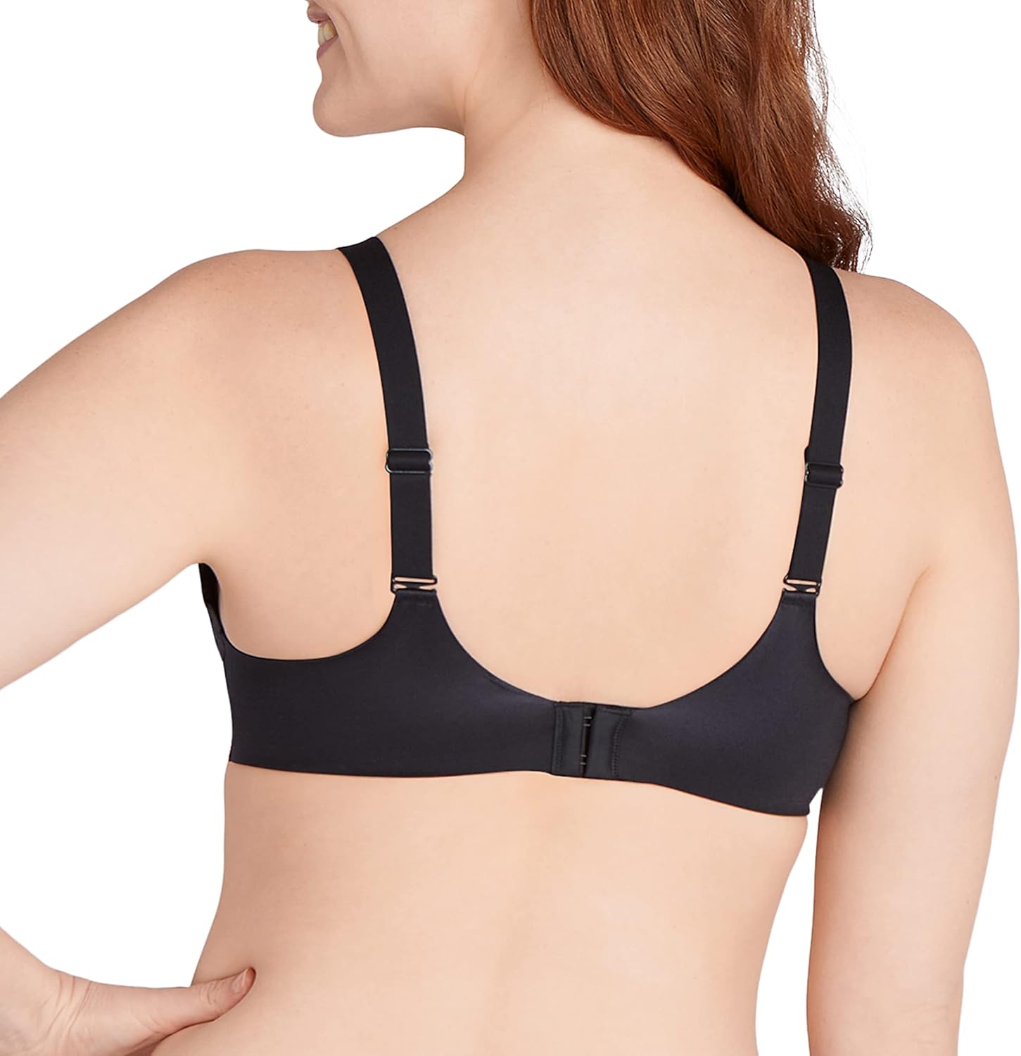 Bali Women's Comfort Revolution Wireless Bra, Soft Touch Convertible T-Shirt Bra, Full Coverage - Image 3