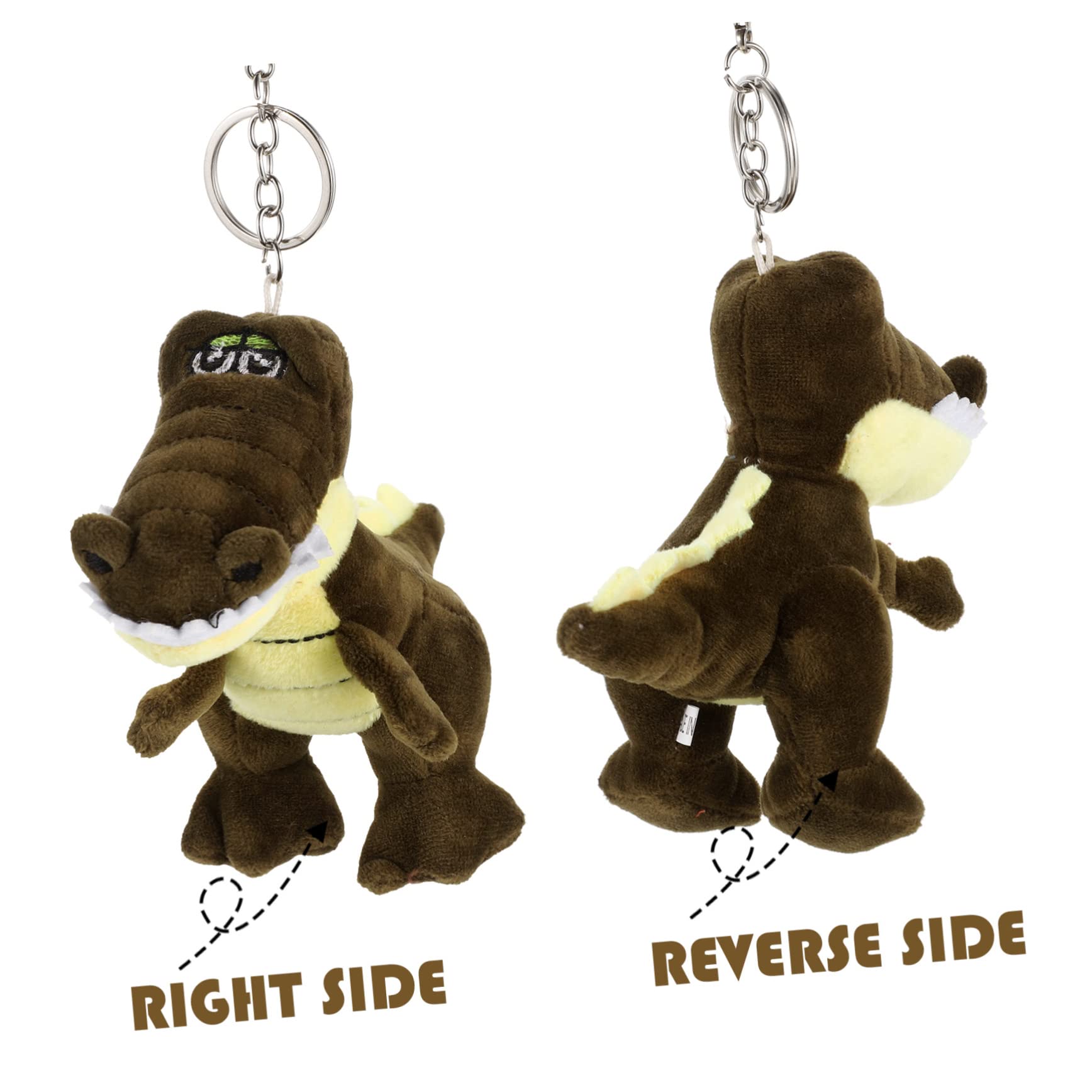 V緑色のぬいぐるみキャラクター キーホルダー付き すぐ届く 国内発送☆Pin For Love 