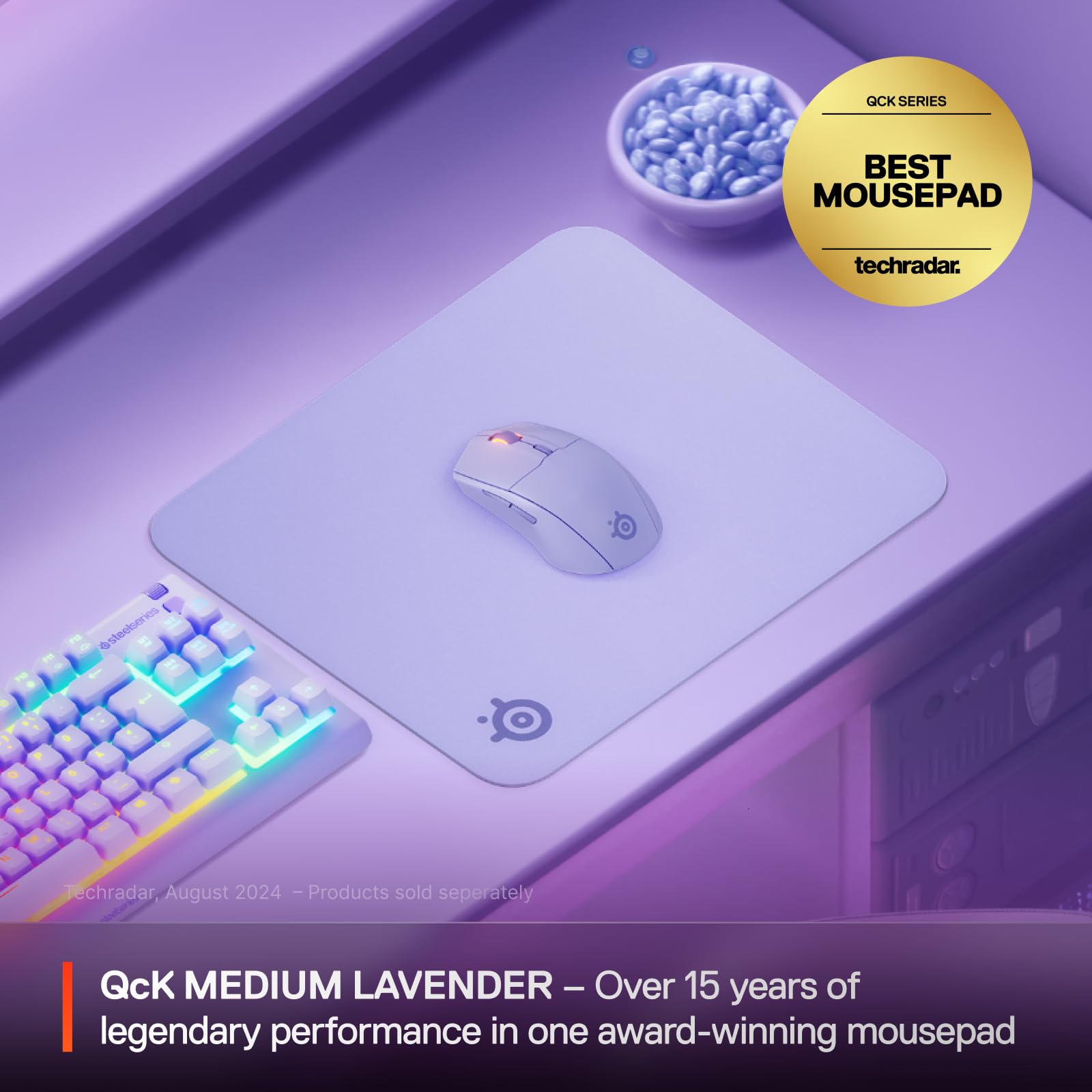 Amazon.co.jp: SteelSeries QcK 布製ゲーミングマウスパッド - 独自の