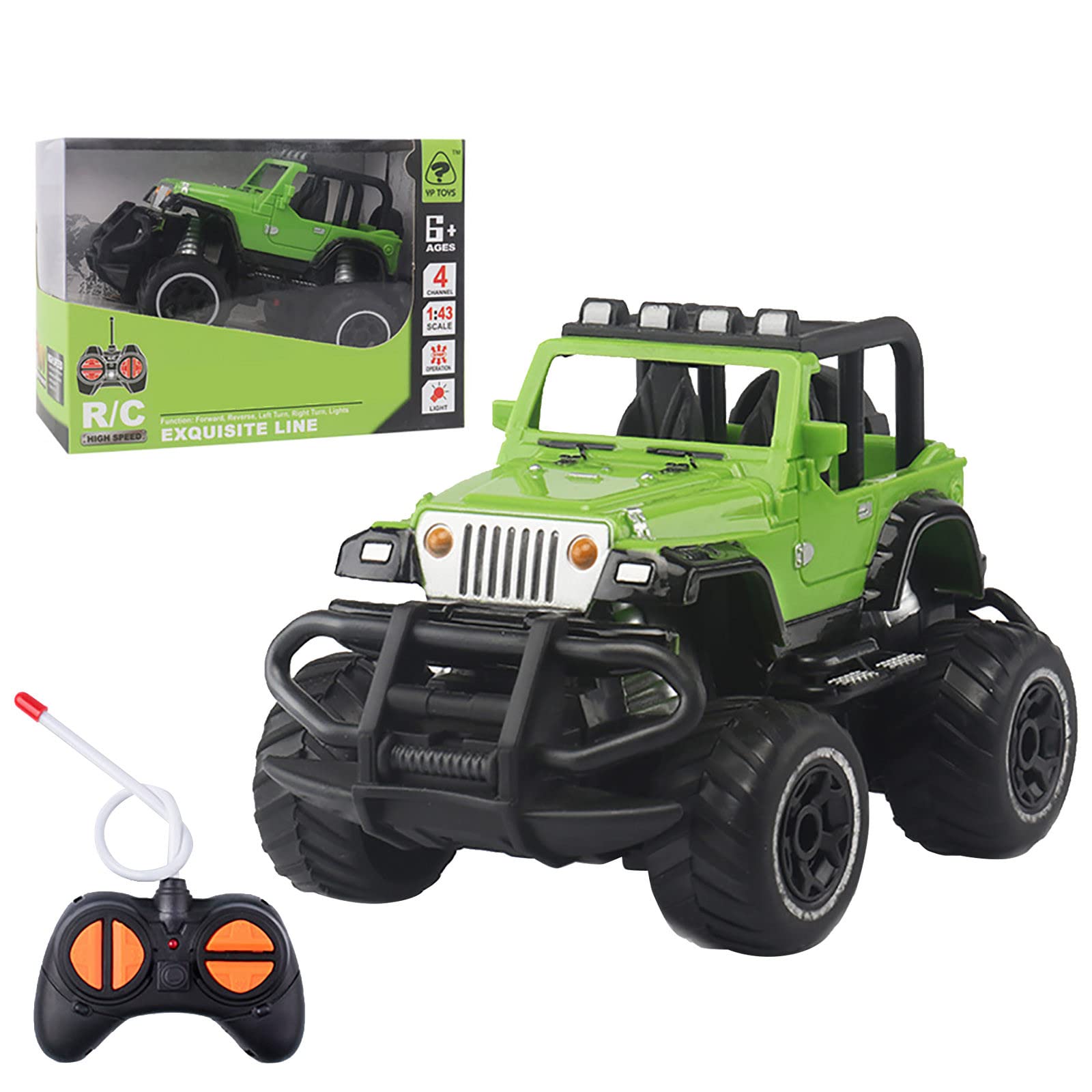 Remote Control RC Car Off Road Vehicle Toy Truck High Speed Racing for Kids Boys Girls Birthday Party Cool Gadgets (GN3, One Size)