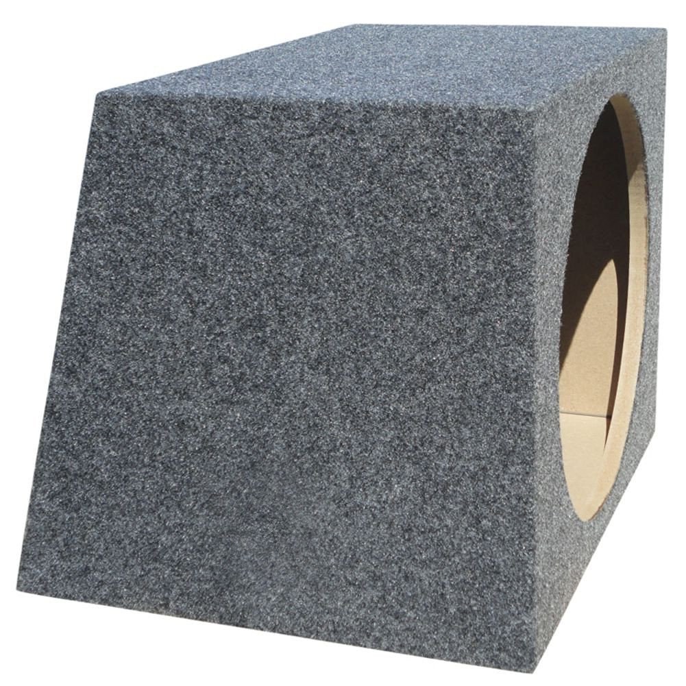 Genérica Box Caja VACÍA por Sub SUBWOOFER DE 30,00 CM 300 MM 12" DE Forma Trapezoidal DE 30 litros EN SUSPENSIÓN PNEUMÁTICA (Caja SELLADA)