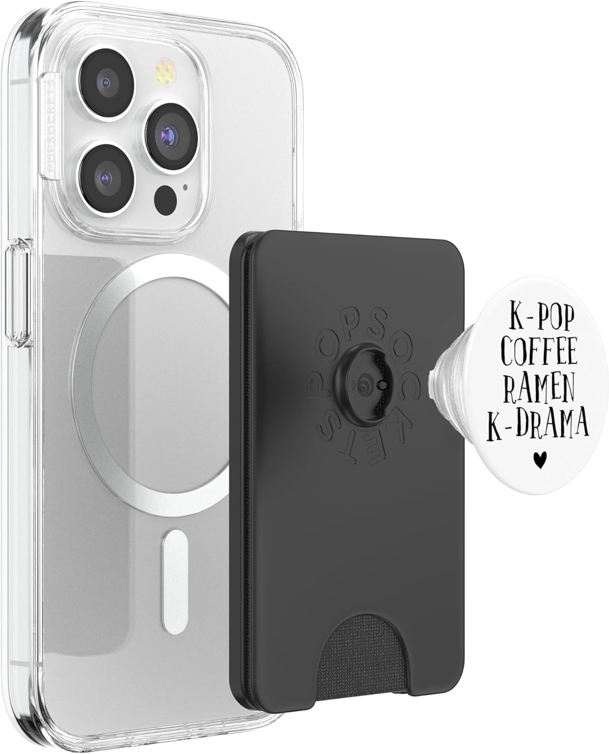 Kpop Coffee Ramen K-pop Kdrama Merchandise For Daughter PopSockets PopWallet for MagSafe