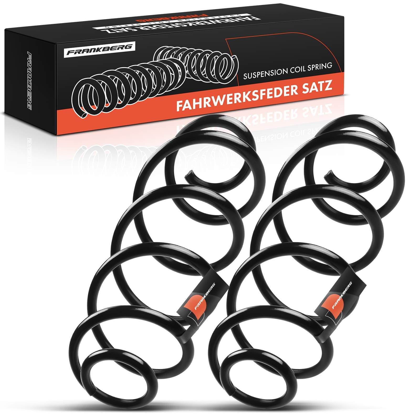 Frankberg 2 ressorts de suspension pour essieu arrière 5102P2 | Compatible avec: