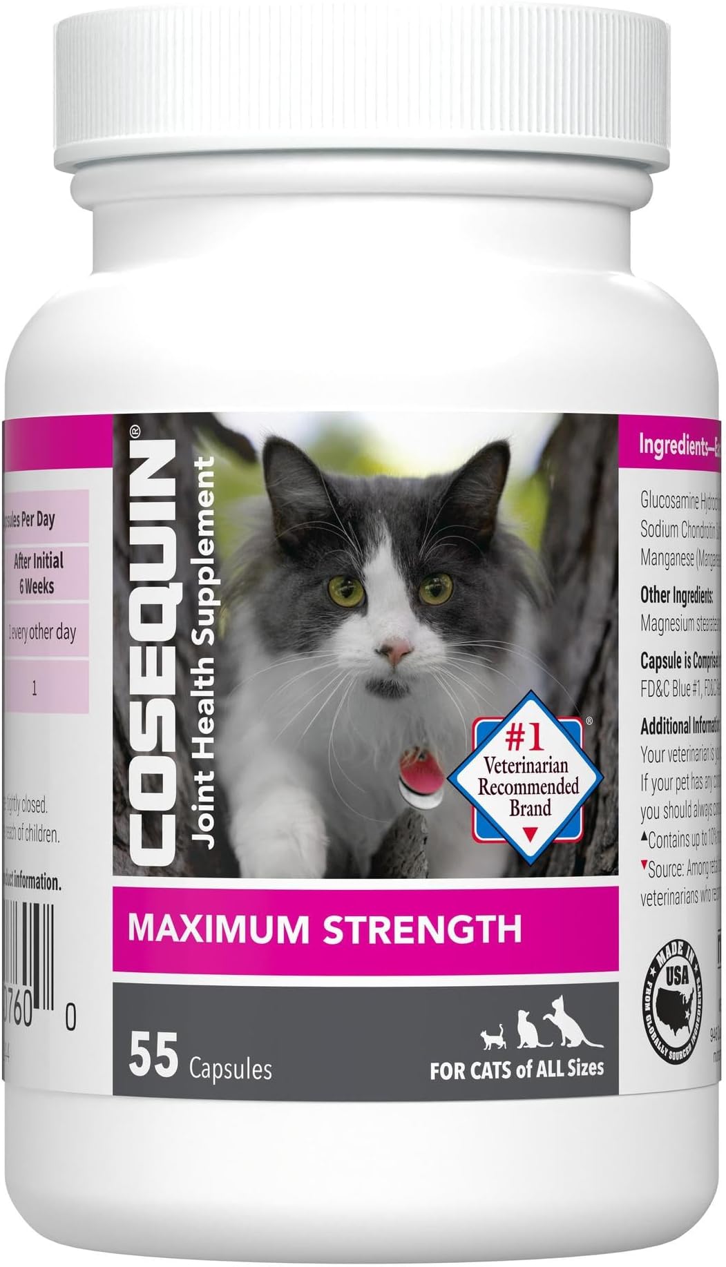 Cosequin - Pet - Cosequin For Cats - 55 capsules