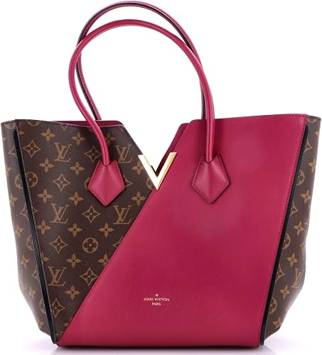 Pre-Loved Kimono Handbag MM, Burgundy