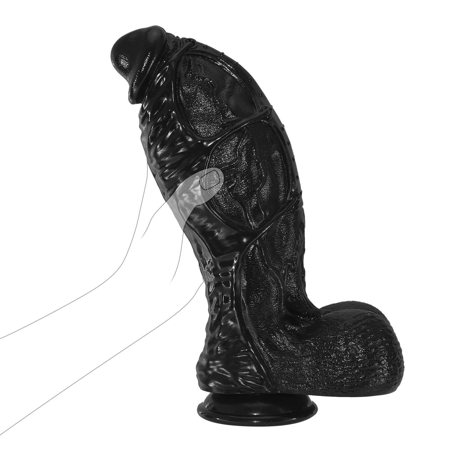 Huge Thick Dildo Adult Toys 3.7'' Diameter, 10.8'' Big Fat Giant Dildos