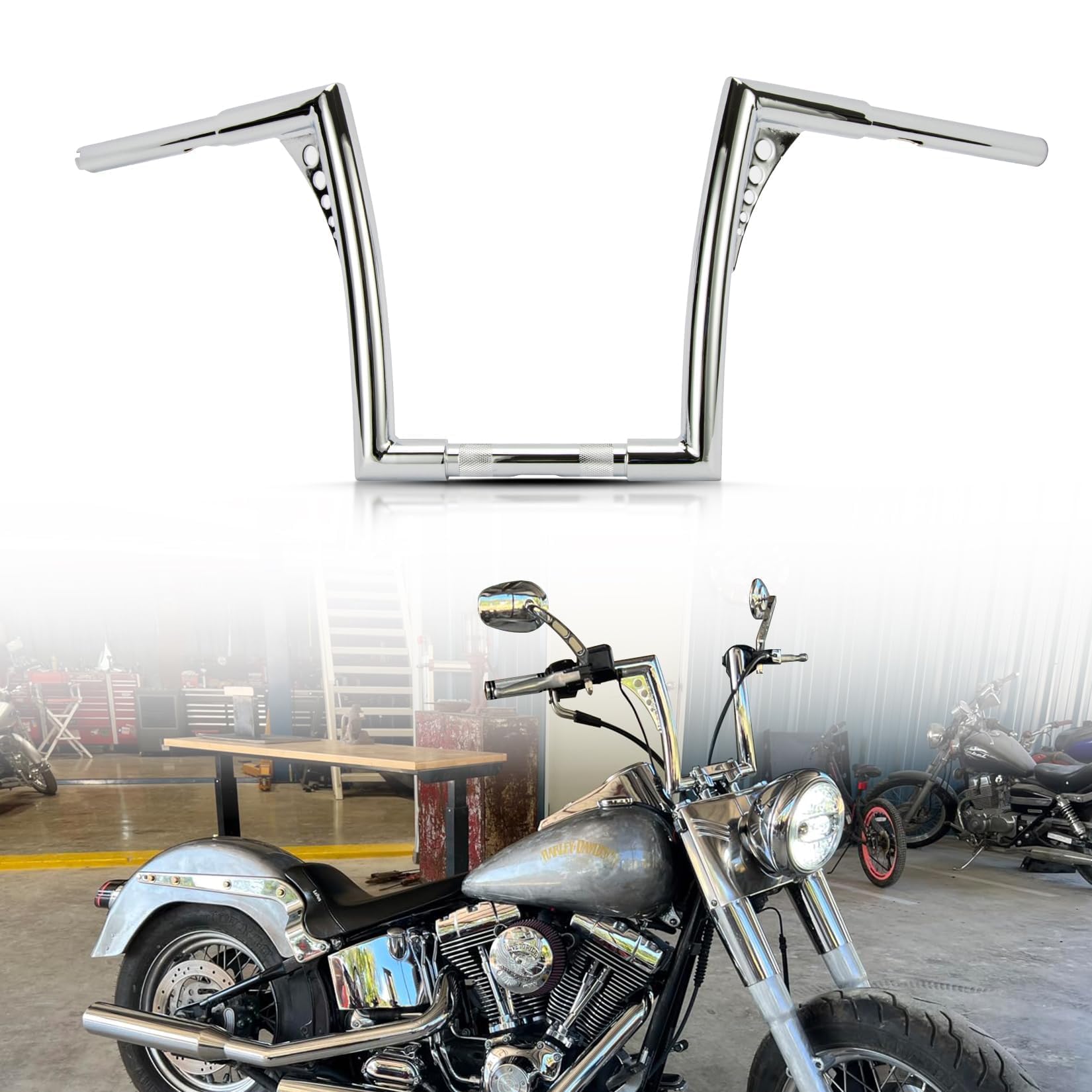 Amazon.com: Ape Hangers for Motorcycle Handlebar - Ohhmoto 1