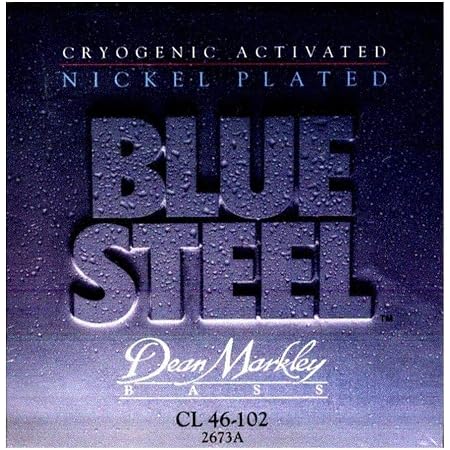 Amazon.com: Dean Markley Blue Steel 2673 un bajo de 5 cuerdas, NPS, luz, 4  cuerdas, 45 – 100 : Instrumentos Musicales