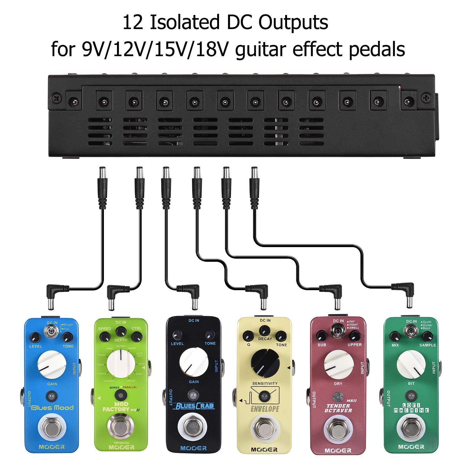 Mooer Macro Power S12 All Isolated Power Supply パワーサプライ