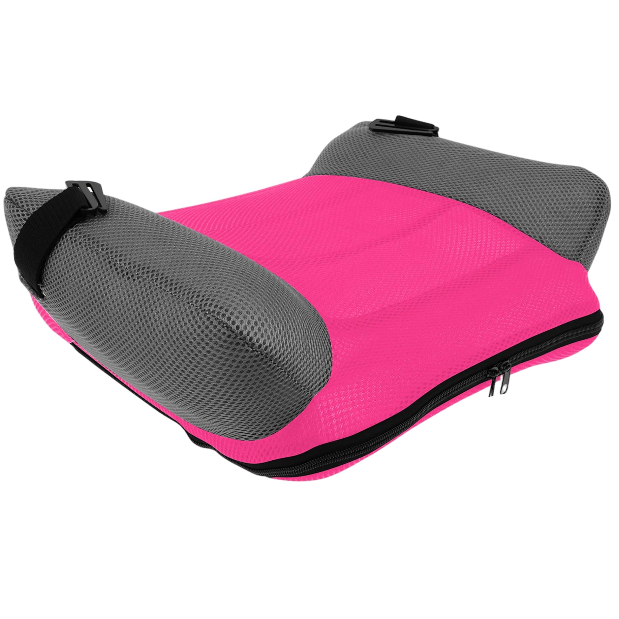 Car Booster Seat, 14.5x19in Backless Travel Booster Seats Inflatable & Portable Seat for Girls Boys, No Pump Required, Style-2