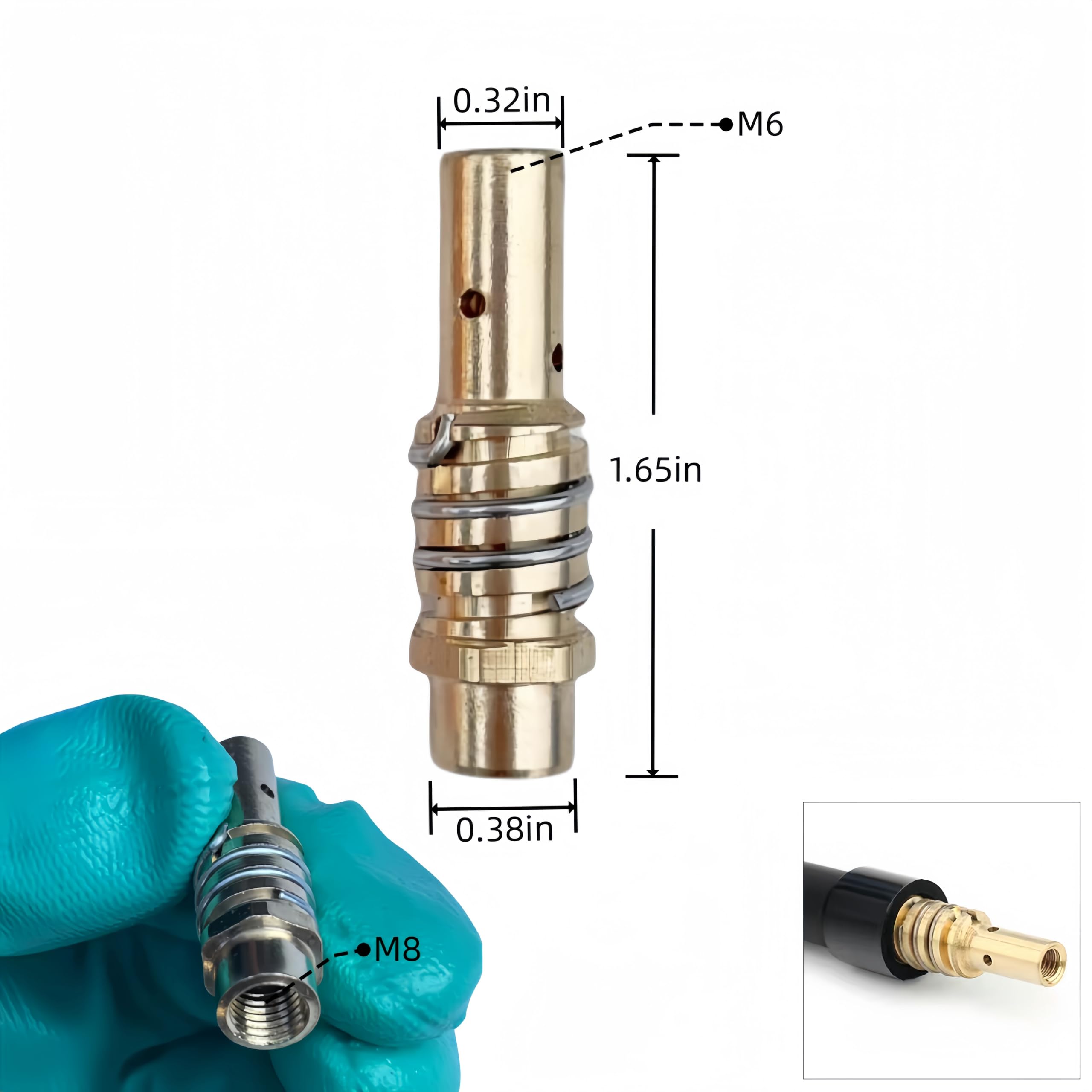 KIT DE SOUDAGE MIG 24 Pièces Mb15 Pour Applications Polyvalentes Et Montage Fac EUR 20,52