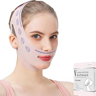 MASIKA Correa de barbilla para dormir, correa...