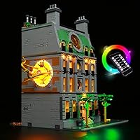 Vista 7 de BrickBling Luz LED Compatible con Lego Tranquil Garden 10315 Juego de Construcción (Modelo No Incluido), Versión de Control Remoto Iluminación